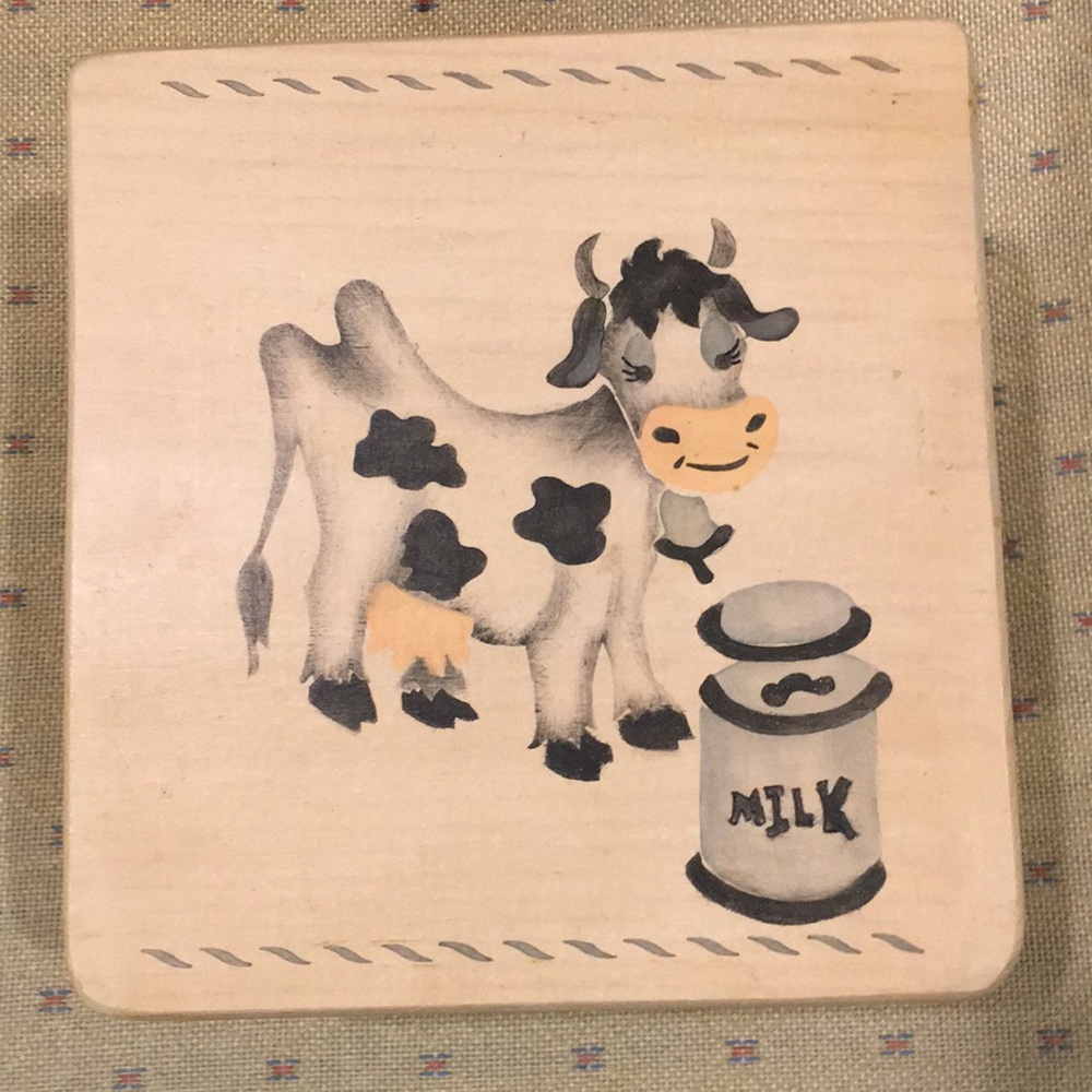 Wooden recipe box